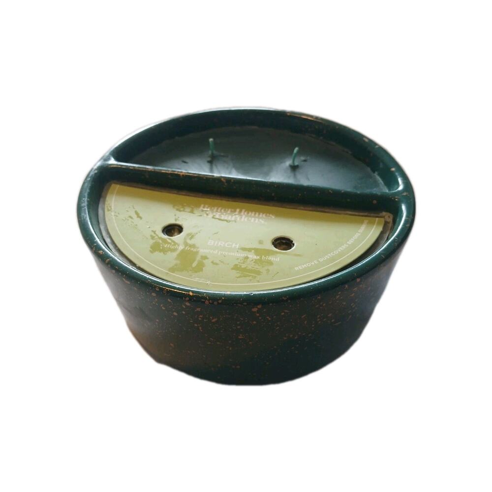 Better Homes & Gardens Duo 4-Wick Premium Ceramic Candle - Balsam & Birch